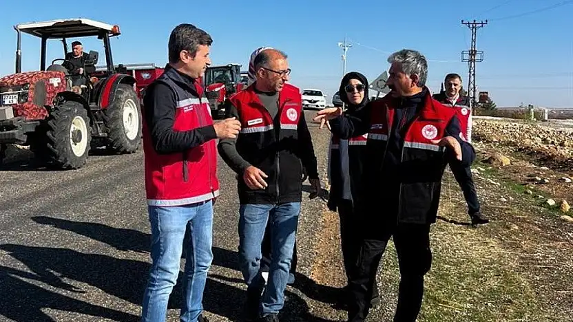 750 Dekarlık alanda gübreleme çalışması yapıldı