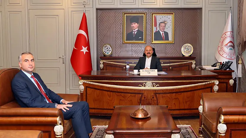 Adıyaman'a Atanan Vali Yardımcısı Kılıç'tan Vali Varol'a ziyaret