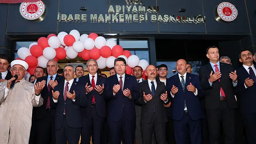 Adıyaman Adalet Sarayı ek hizmet binası hizmete sunuldu