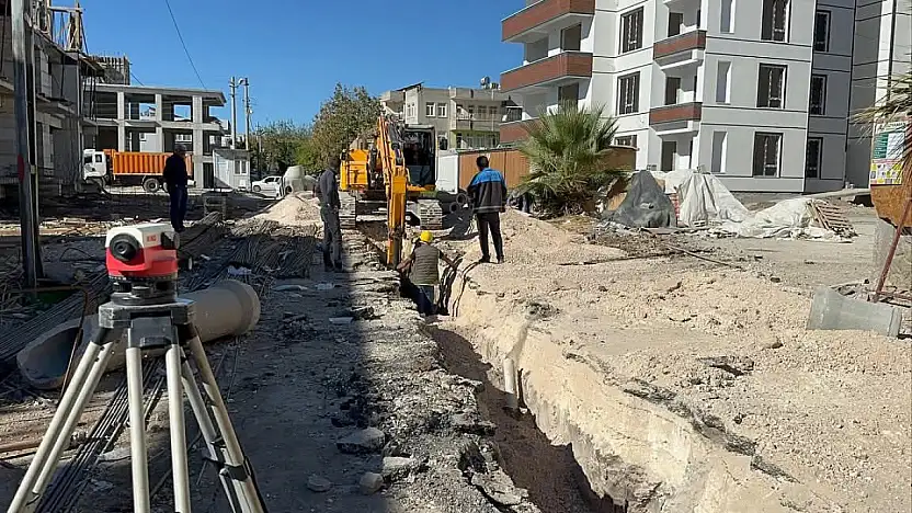 Adıyaman Belediyesi alt ve üstyapı çalışmalarını eş zamanlı sürdürüyor