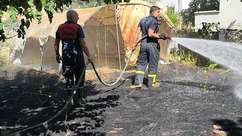 Adıyaman Belediyesi, Hatay'daki yangın söndürme çalışmalarına desteklerini sürdürüyor