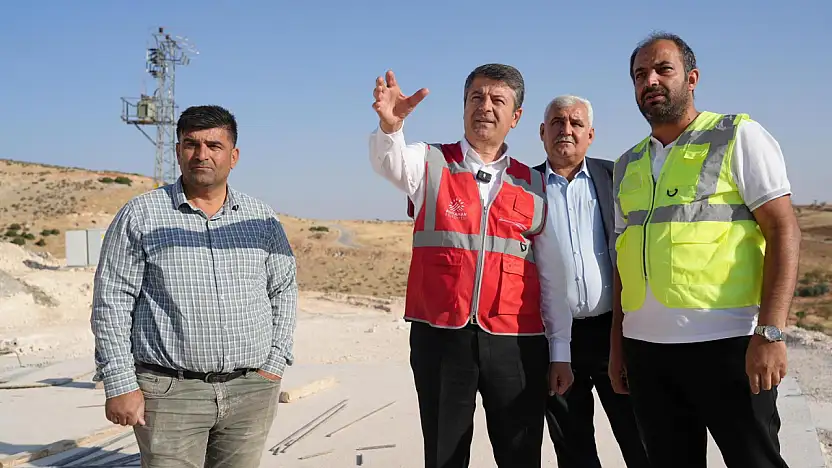 Adıyaman Belediyesi taş kırma ve eleme tesislerini yeniliyor