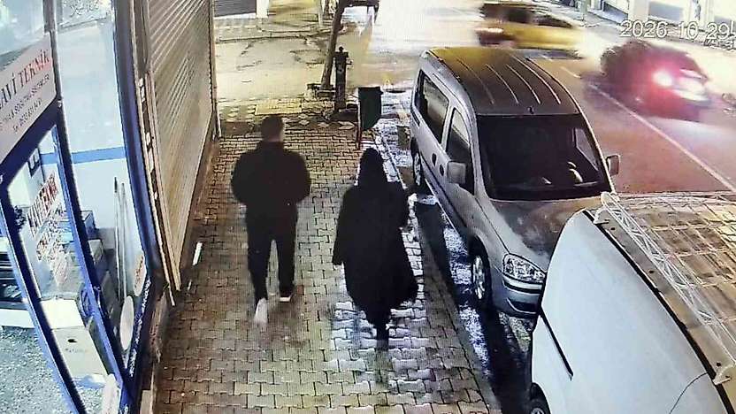 Adıyaman'da 2 kişinin yaralandığı kazanın görüntüleri çıktı