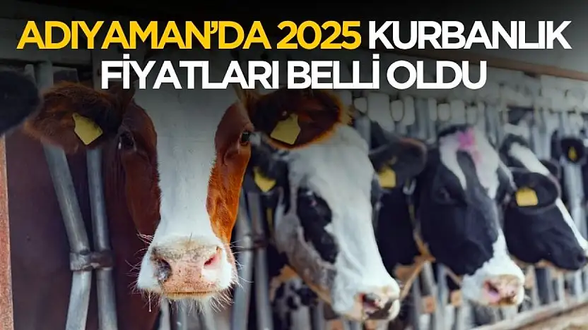 Adıyaman'da 2025 kurbanlık fiyatları ne kadar?