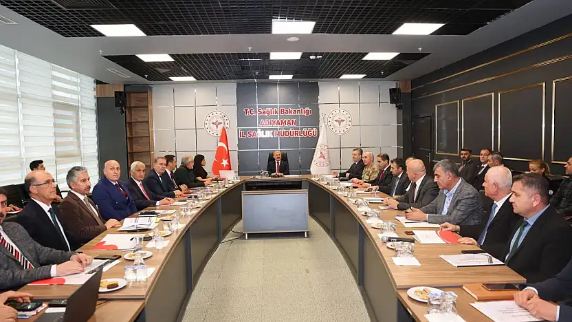 Adıyaman'da Bağımlılıkla mücadele il koordinasyon kurulu toplantısı gerçekleştirildi