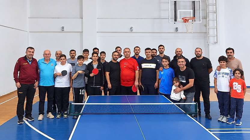 Adıyaman'da Cumhuriyet Bayramı Masa Tenisi turnuvası düzenlendi