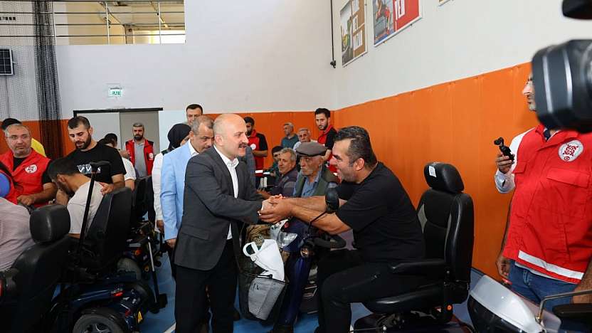 Adıyaman'da engelli vatandaşlara akülü sandalye desteği verilecek