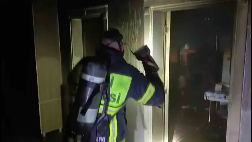 Adıyaman'da ev yangını: 1 ağır yaralı