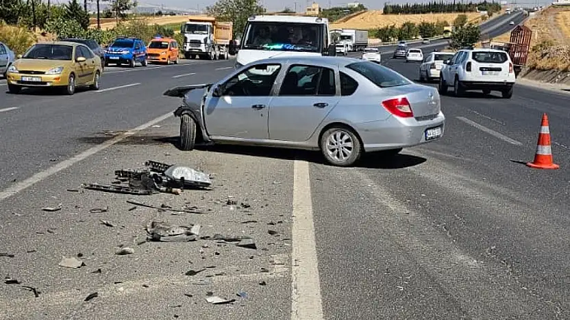 Adıyaman'da feci kaza : 5 yaralı