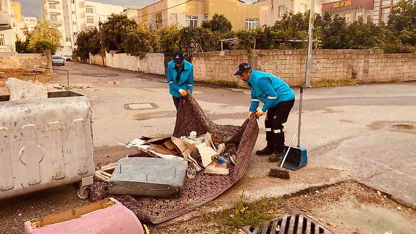 Adıyaman'da her gün 240 ton çöp toplanıyor