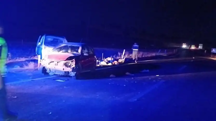 Adıyaman'da iki otomobil çarpıştı: 2 yaralı