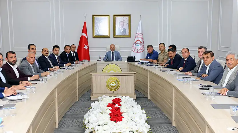 Adıyaman'da il hayvanları koruma kurulu toplantısı gerçekleştirildi