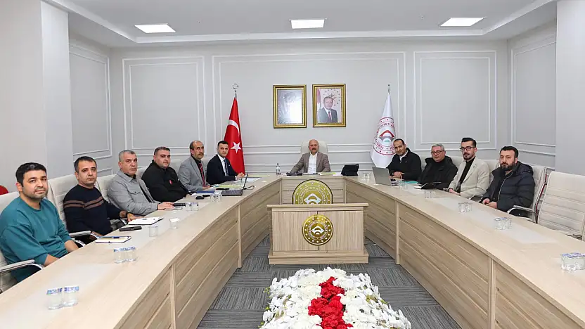 Adıyaman'da Kırsal afet konutları değerlendirme toplantısı gerçekleştirildi