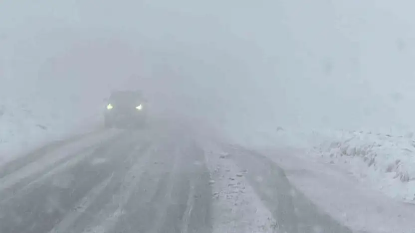 Adıyaman'da, sis etkili oldu