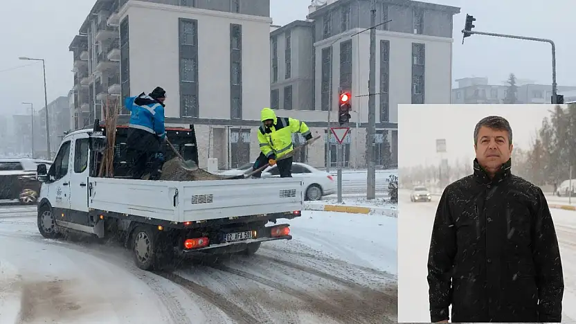 Adıyaman'da Yoğun Karla Mücadele: Belediye Ekipleri Teyakkuzda
