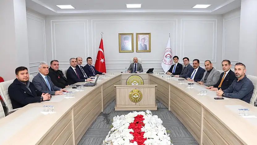 Adıyaman'da yürütülen çalışmalar masaya yatırıldı