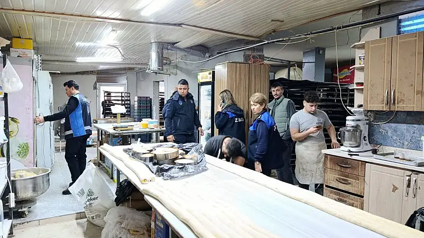 Adıyaman'da Zabıta Ekiplerinden fırın ve gıda işletmelerine sıkı denetim