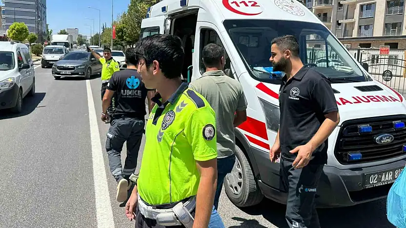 Adıyaman'da zincirleme trafik kazası: 1 yaralı