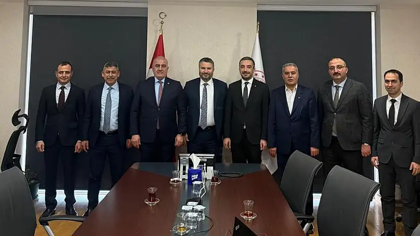 Adıyaman Heyetinden Sanayi ve Teknoloji Bakanlığına ziyaret