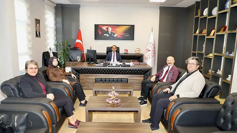 Adıyaman Üniversitesi heyetinden Sağlık Müdürü Şirik'e ziyaret