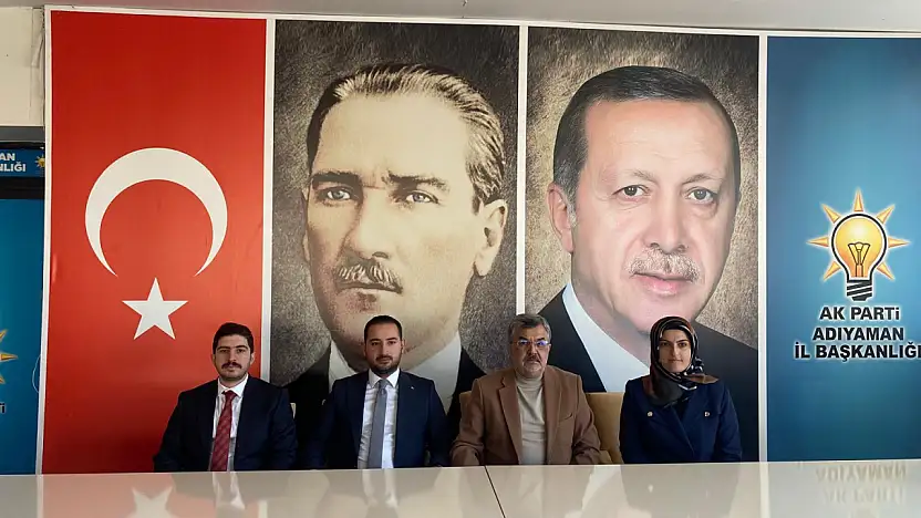 AK Parti Adıyaman İl Başkanı Ekrem Çadır, üye artış rakamlarını açıkladı