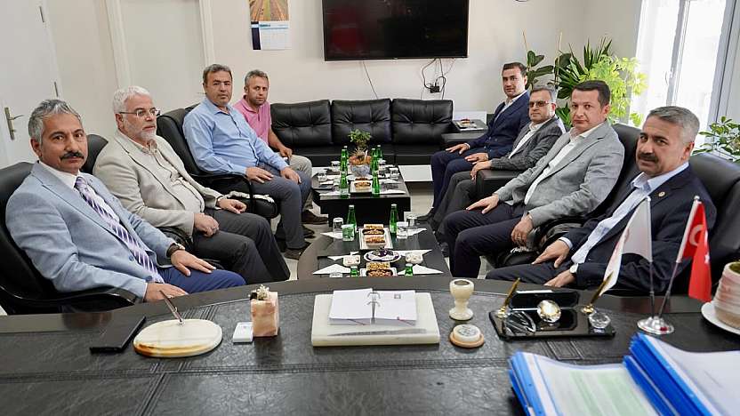 AK Parti heyetinden İl Tarım ve Orman müdürlüğüne ziyaret