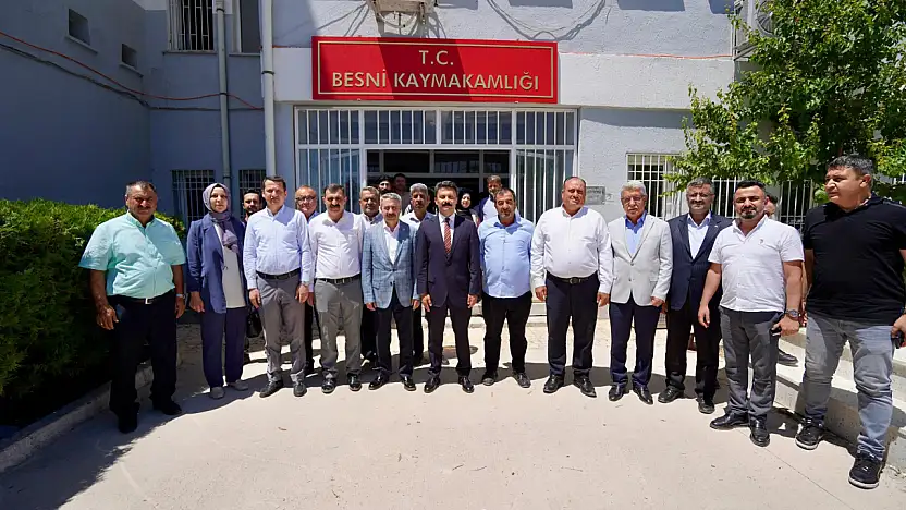 AK Parti heyetinden Kaymakam Aslan'a ziyaret