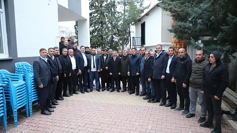 AK Parti heyetinden Sincik Çamdere Köyüne ziyaret