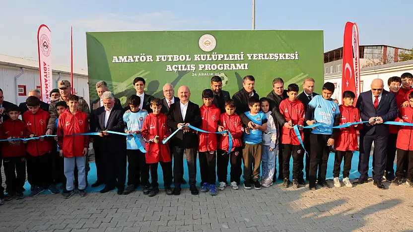 Amatör Futbol Kulüpleri Yerleşkesi hizmete açıldı
