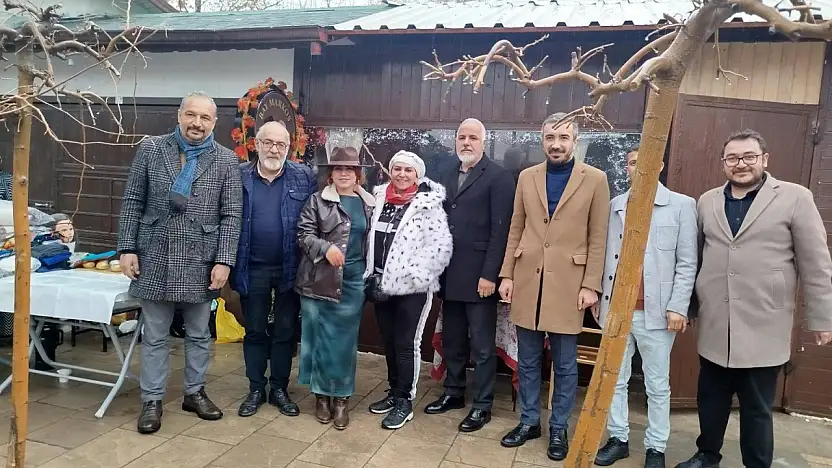 ATSO Heyeti Kale Sanat Sokağındaki etkinliğe katıldı