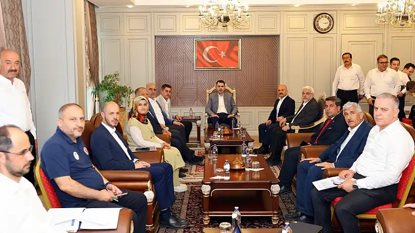 Bakan Kurum başkanlığında koordinasyon toplantısı gerçekleştirildi