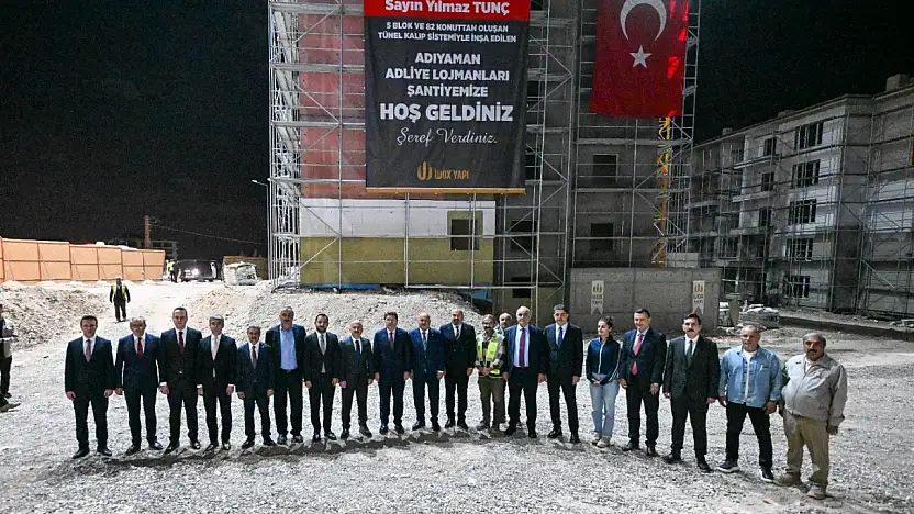 Bakan Tunç adalet konutlarında incelemelerde bulundu