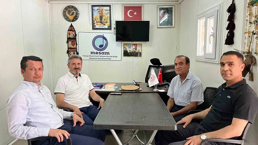 Bakan Yardımcısı Ahmet Aydın'dan MESAM'a ziyaret