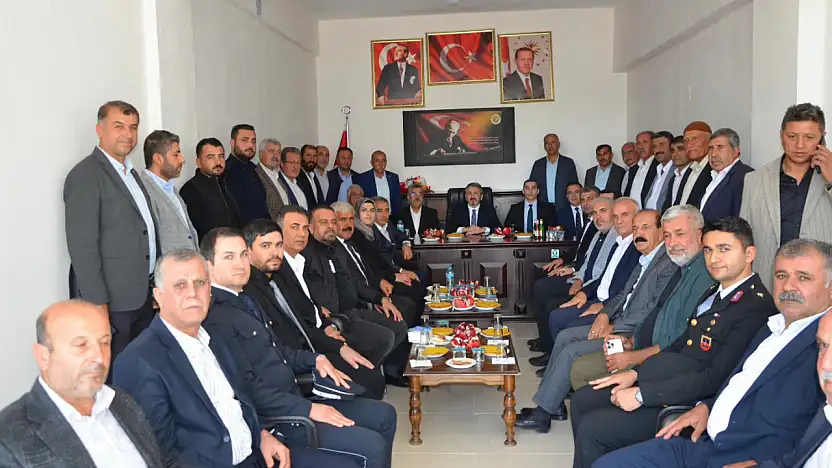 Bakan Yardımcısı Aydın, Adıyaman'a çıkartma yaptı