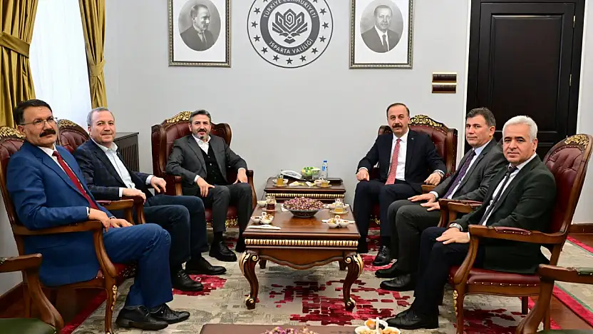Bakan Yardımcısı Aydın'dan Isparta Valiliğine ziyaret