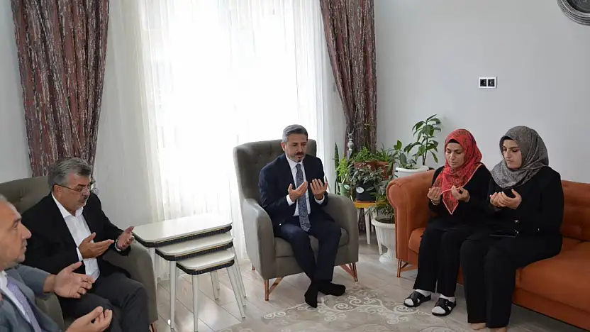 Bakan Yardımcısı Aydın'dan Taziye ve geçmiş olsun ziyareti