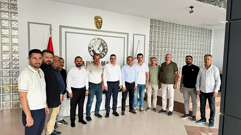 Barutçu'dan Kadir Şahin'e vefa ziyareti