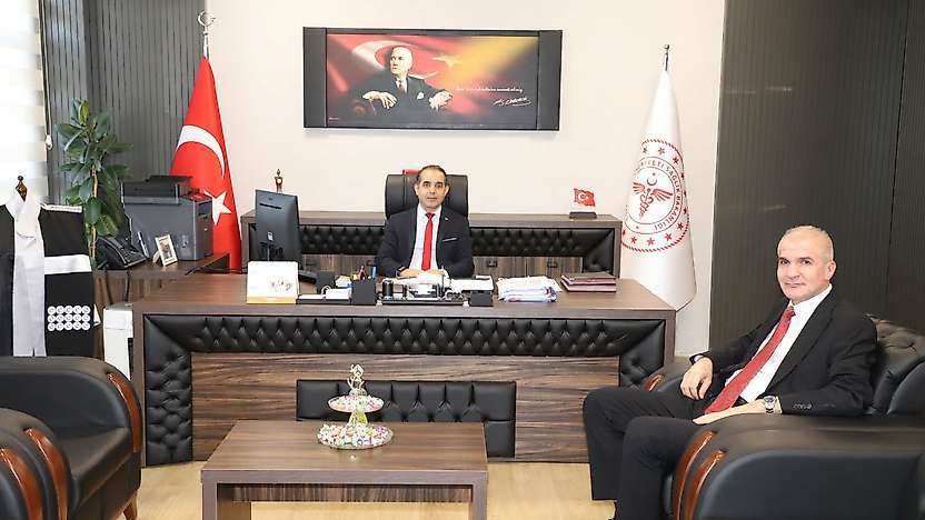 Başhekim Tepe'den İl Sağlık Müdürü Şirik'e ziyaret