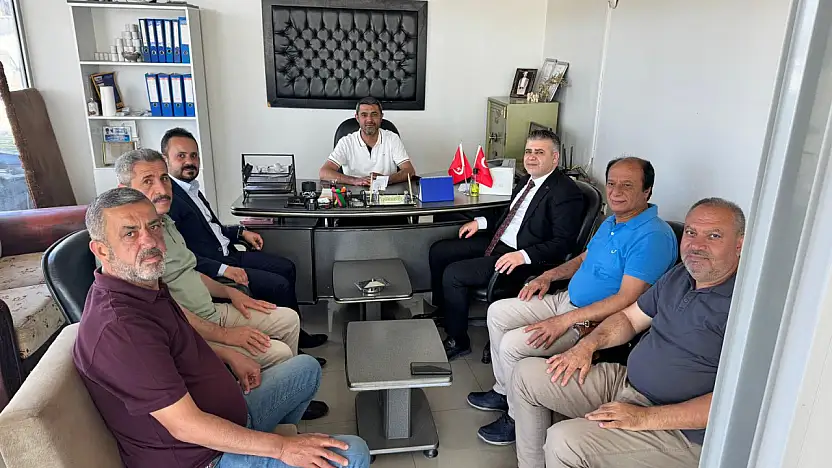 Başkan Barutçu'dan Mehmet Reşat Turanlı'ya taziye ziyareti