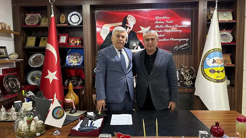 Başkan Bektaş'tan Başkan Salman'a hayırlı olsun ziyareti