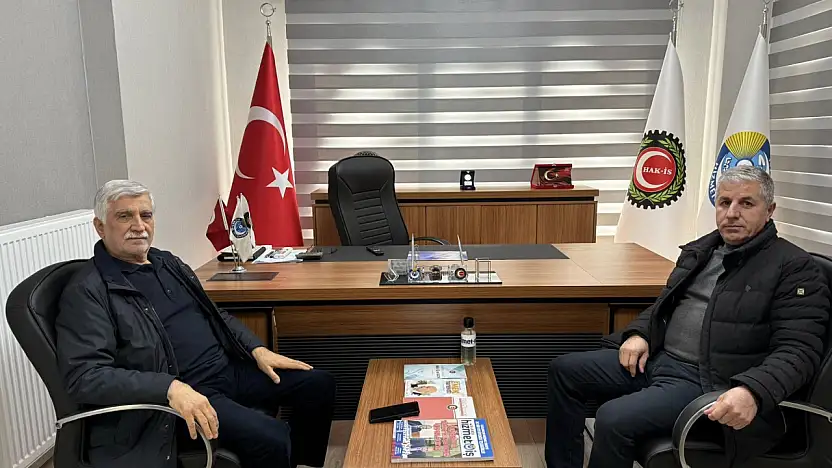 Başkan Büyükaslan'dan Başkan Kılınç'a ziyaret