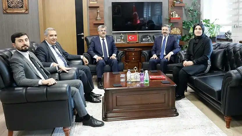 Başkan Çadır ve beraberindeki heyetten Bakan Yardımcısı Aydın'a ziyaret