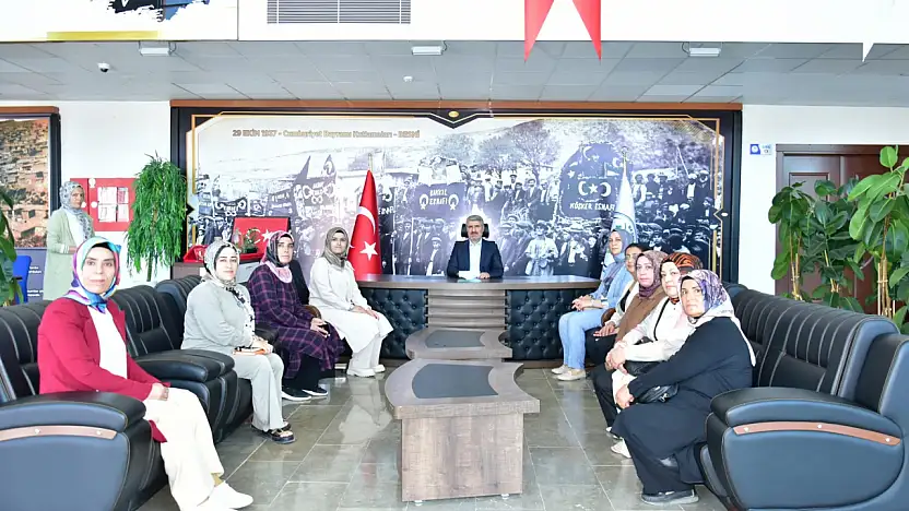 Başkan Diler'den Başkan Alkan'a ziyaret