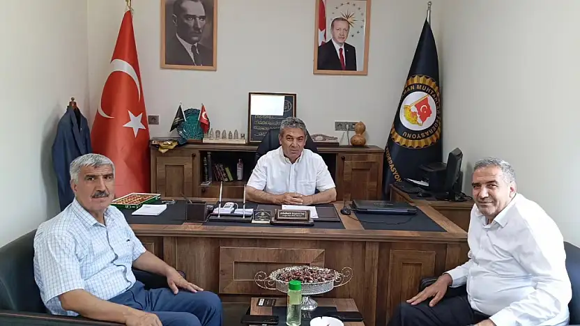 Başkan Erdoğan'dan Başkan Taş'a ziyaret