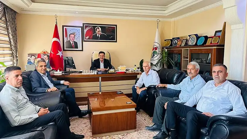 Başkan Erdoğan'dan Sincik Belediye başkanı Korkut'a ziyaret