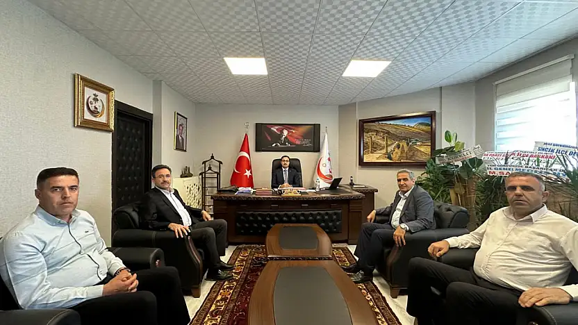 Başkan Erdoğan'dan Sincik Kaymakamı Yıldız'a ziyaret