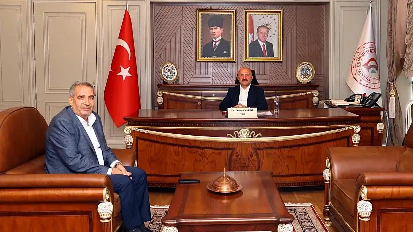 Başkan Erdoğan Vali Varol ile bir araya geldi