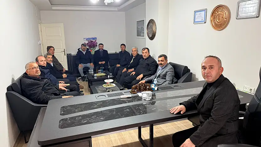 Başkan Ertürk ve Beraberindeki heyetten Başkan İşitmen'e ziyaret