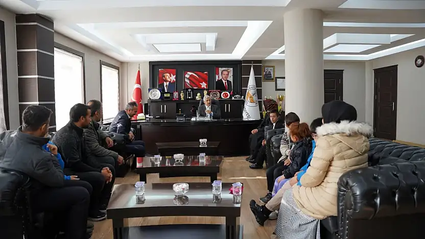 Başkan Hallaç Özel Eğitim Uygulama okulu öğrencilerini ağırladı