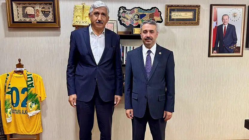 Başkan Hallaç'tan Milletvekili Alkayış'a ziyaret